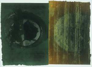 16.HandmadePaper-BlackSphere:MustardSphere