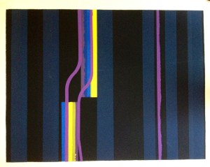 Silkscreens.Color Bands - Untitled