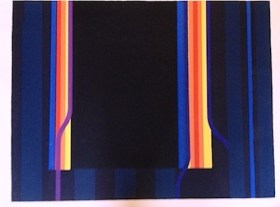 Silkscreens: “Color Band Series –&nbsp;Untitled”